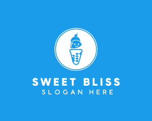 Ice Cream Sundae logo design