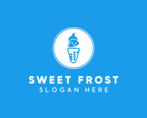 Ice Cream Sundae logo design