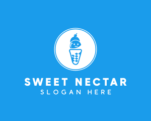 Ice Cream Sundae logo design