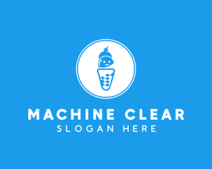 Ice Cream - Ice Cream Sundae logo design