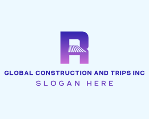 Real Estate - Roofing Contractor Builder logo design