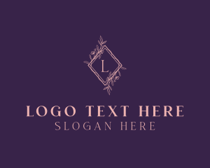 Organic - Floral Event Styling logo design