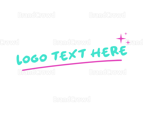 Colorful Fun Wordmark Logo