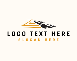 Fast - Fast Drone Videography logo design