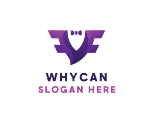 Violet - Wing Formal Wear logo design