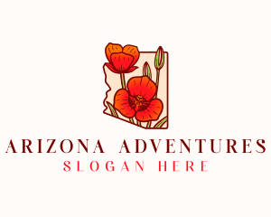 Arizona - Arizona Mariposa Lily logo design