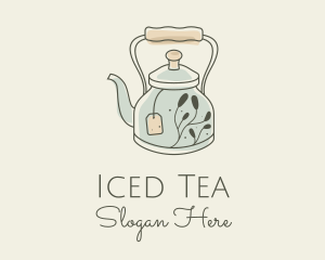 Tea Bag Kettle logo design