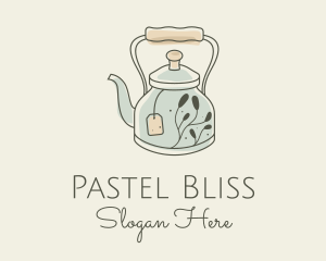 Tea Bag Kettle logo design