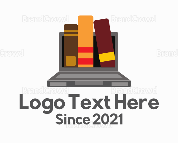 Laptop Learning Book Logo