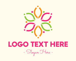 Environment Friendly - Modern Floral Pattern logo design