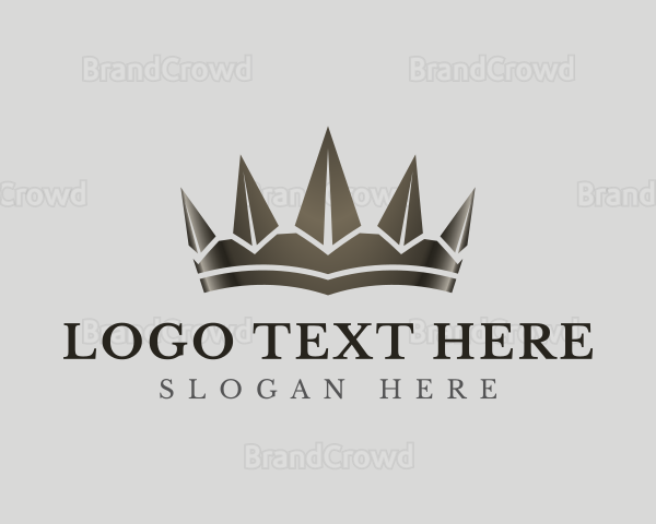 Elegant Royalty Crown Logo