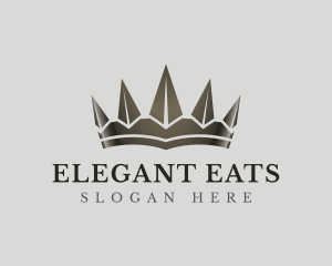 Elegant Royalty Crown logo design