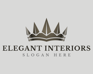 Elegant Royalty Crown logo design