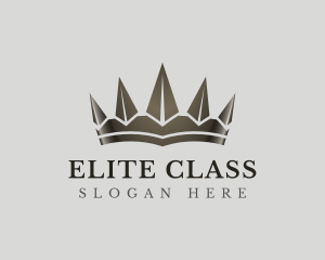 Elegant Royalty Crown logo design