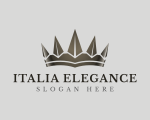 Elegant Royalty Crown logo design