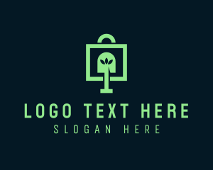 Merchandise - Shovel Shopping Bag logo design