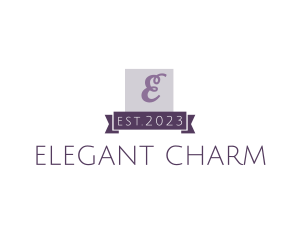 Feminine Elegant Boutique logo design