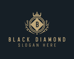 Royal Diamond Crown logo design