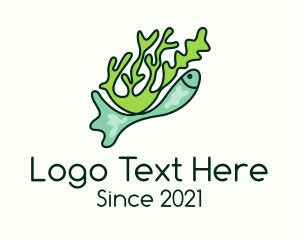 Pet Store - Seaweed Underwater Fish logo design