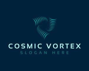 AI Vortex Technology logo design