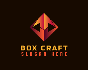 Box - Arrow Shipping Box logo design