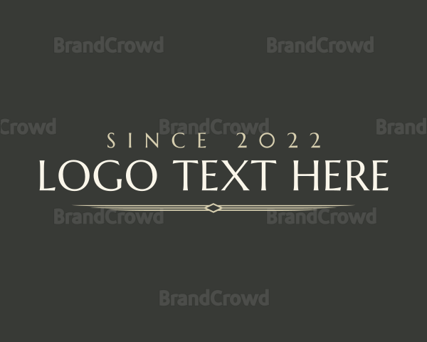 Classic Luxury Business Logo