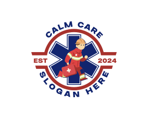 Patient - Paramedic Emergency Healthcare logo design
