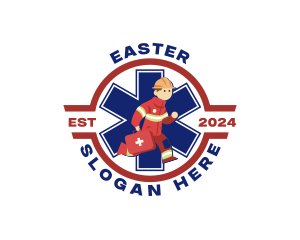 Ambulance - Paramedic Emergency Healthcare logo design