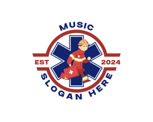First Aid - Paramedic Emergency Healthcare logo design