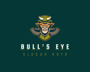 Bull Bison Epaulette logo design