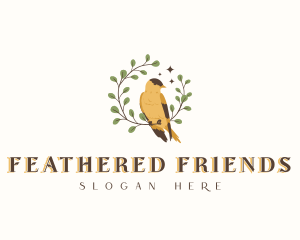 Nature Fowl Bird logo design