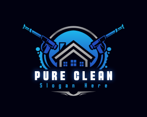 Roof Pressure Cleaning logo design