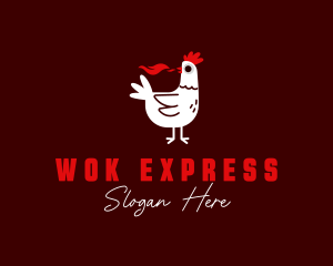 Spicy Chicken Restaurant logo design