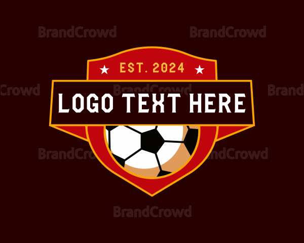 Soccer Sport League Logo