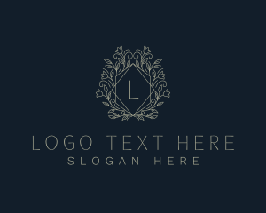 Lettemark - Flower Event Styling logo design