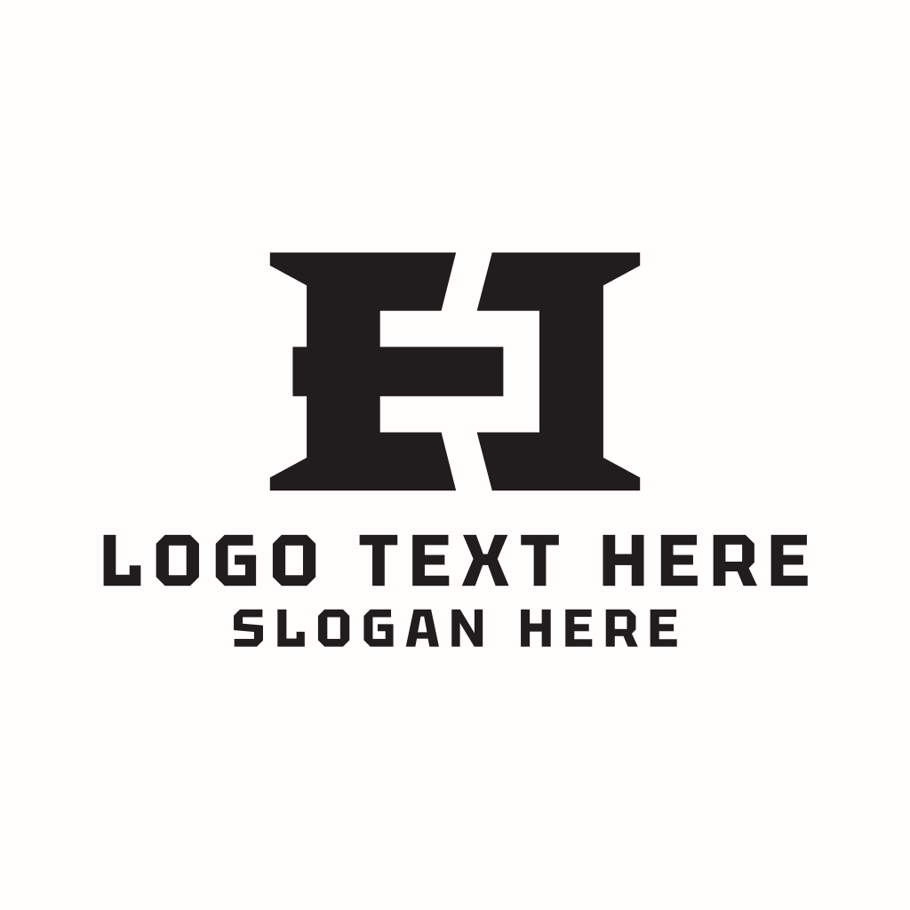 Industrial Construction Letter H Logo | BrandCrowd Logo Maker