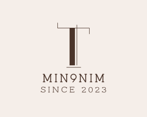 Firm - Professional Fancy Minimalist Letter T logo design