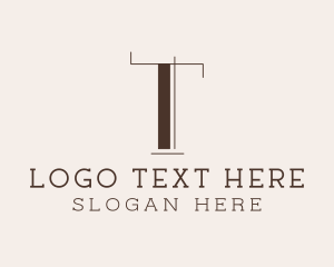 Professional Fancy Minimalist Letter T Logo