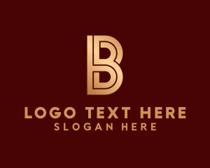 Development - Modern Elegant Letter B logo design