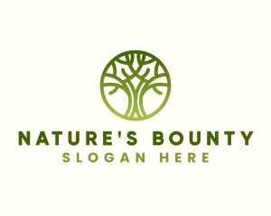 Natural Tree Garden logo design