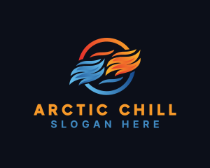 Cold - Cold Cooling Heat logo design