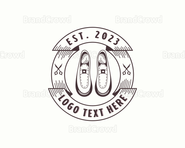 Leather Fashion Shoes Logo