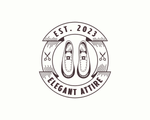 Leather Fashion Shoes Logo