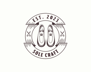 Shoemaking - Leather Fashion Shoes logo design