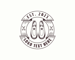 Leather Fashion Shoes Logo