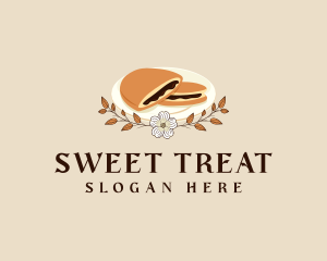 Japanese Sweet Dorayaki logo design