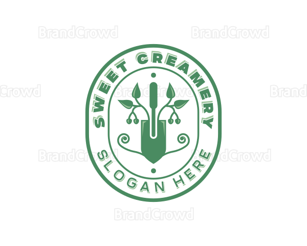 Garden Trowel Landscaping Logo