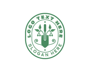 Trowel - Garden Trowel Landscaping logo design