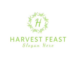 Agriculture Harvest Organic Produce logo design