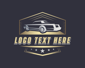 Vintage - Car Automobile Vehicle logo design